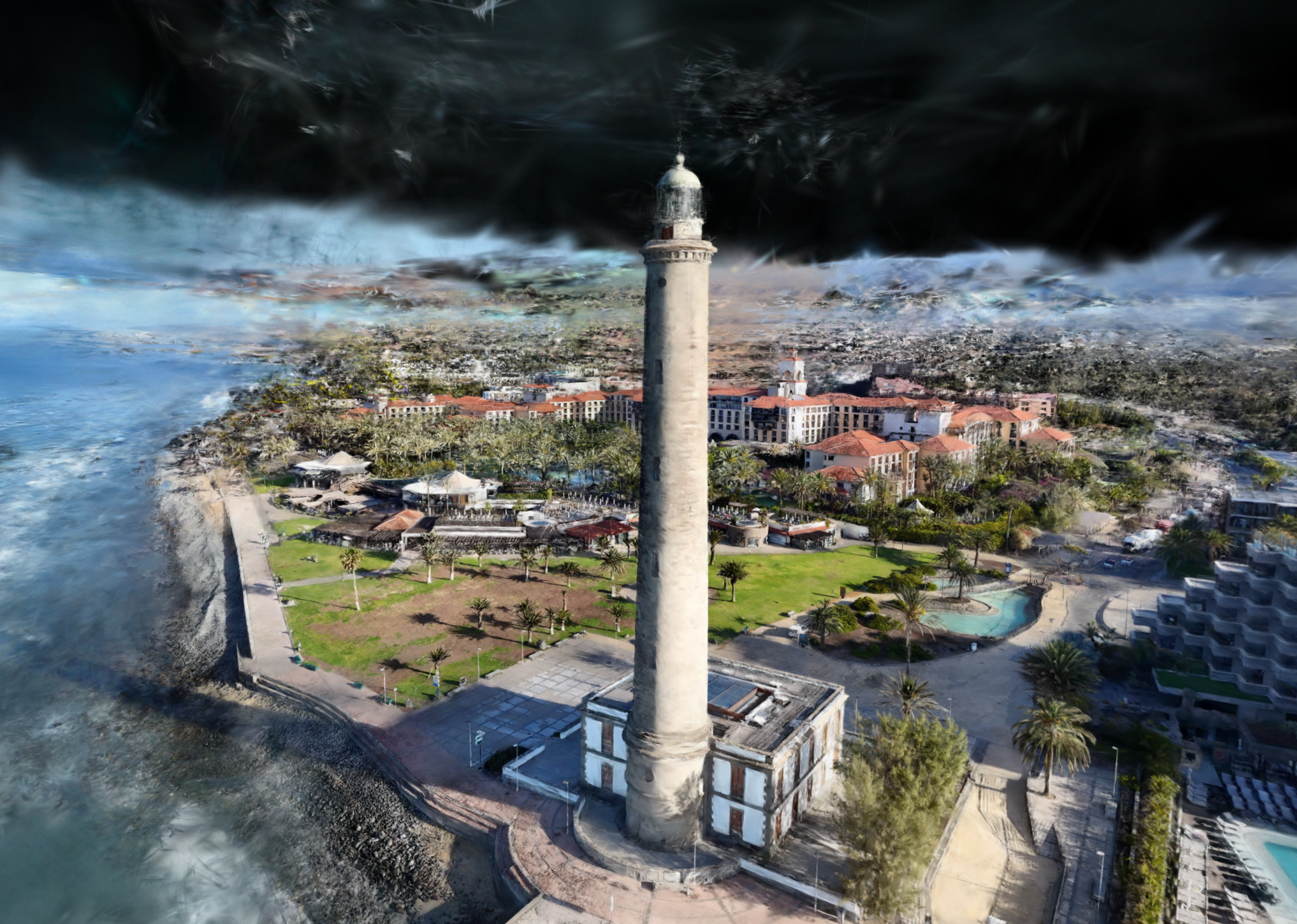 Lighthouse Rendered