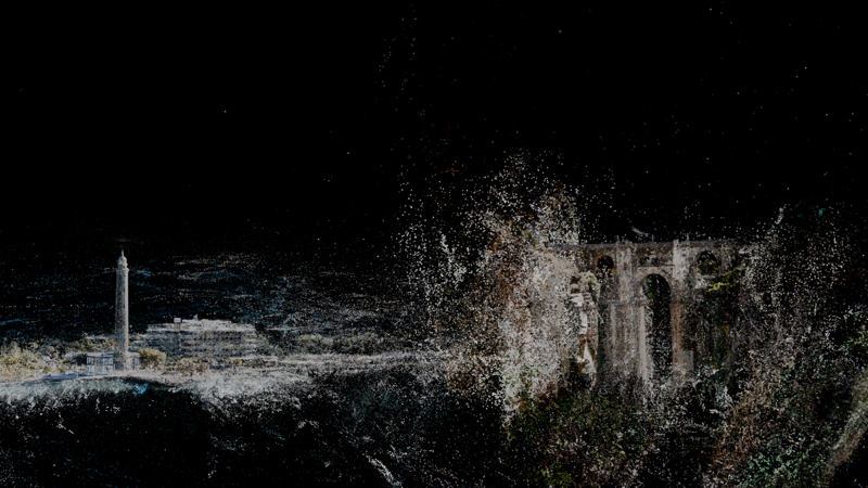 3D Gaussian Splatting Point Cloud Visualization