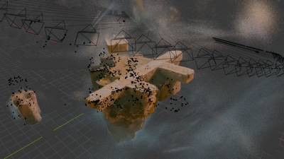 3D Gaussian Splatting Scene